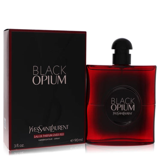 Black Opium Over Red Eau De Parfum Spray By Yves Saint Laurent For Women