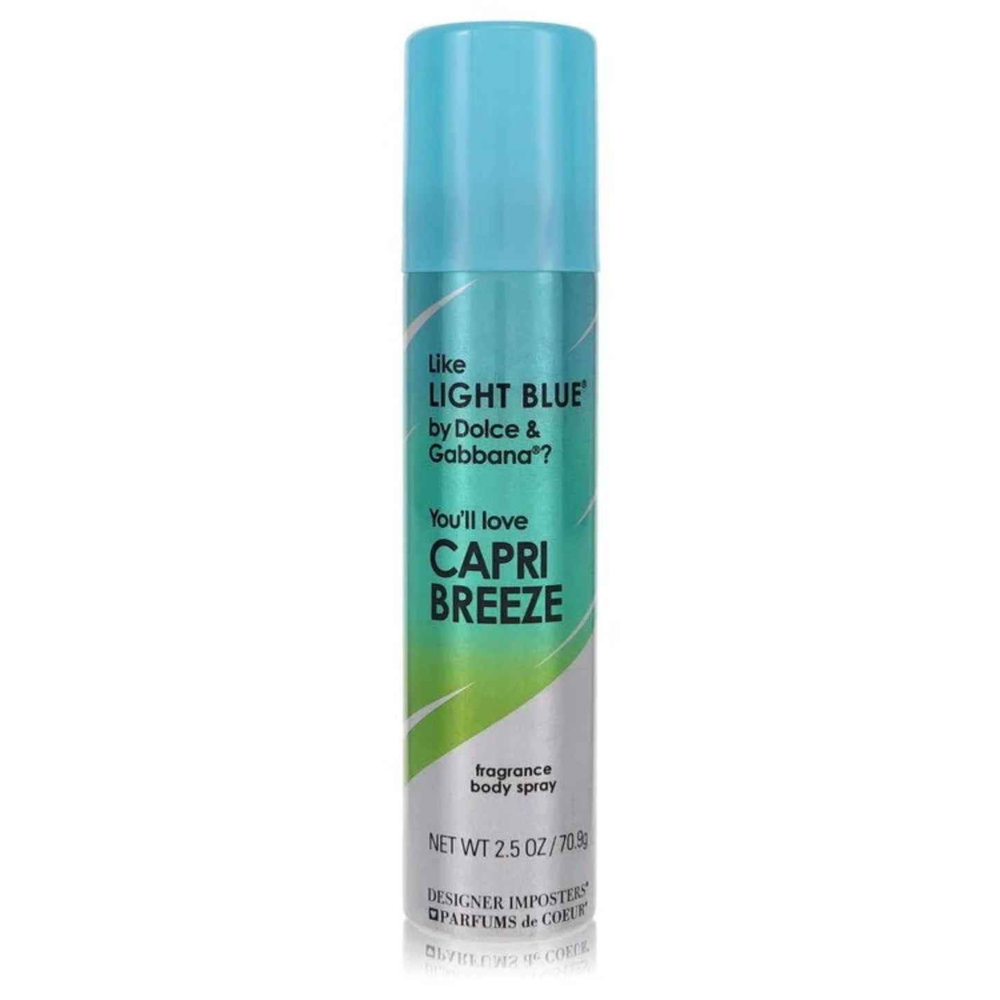 Designer Imposters Capri Breeze Body Spray By Parfums De Coeur for women