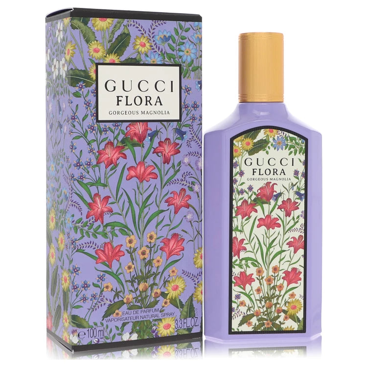 Flora Gorgeous Magnolia Eau De Parfum Spray By Gucci For Women