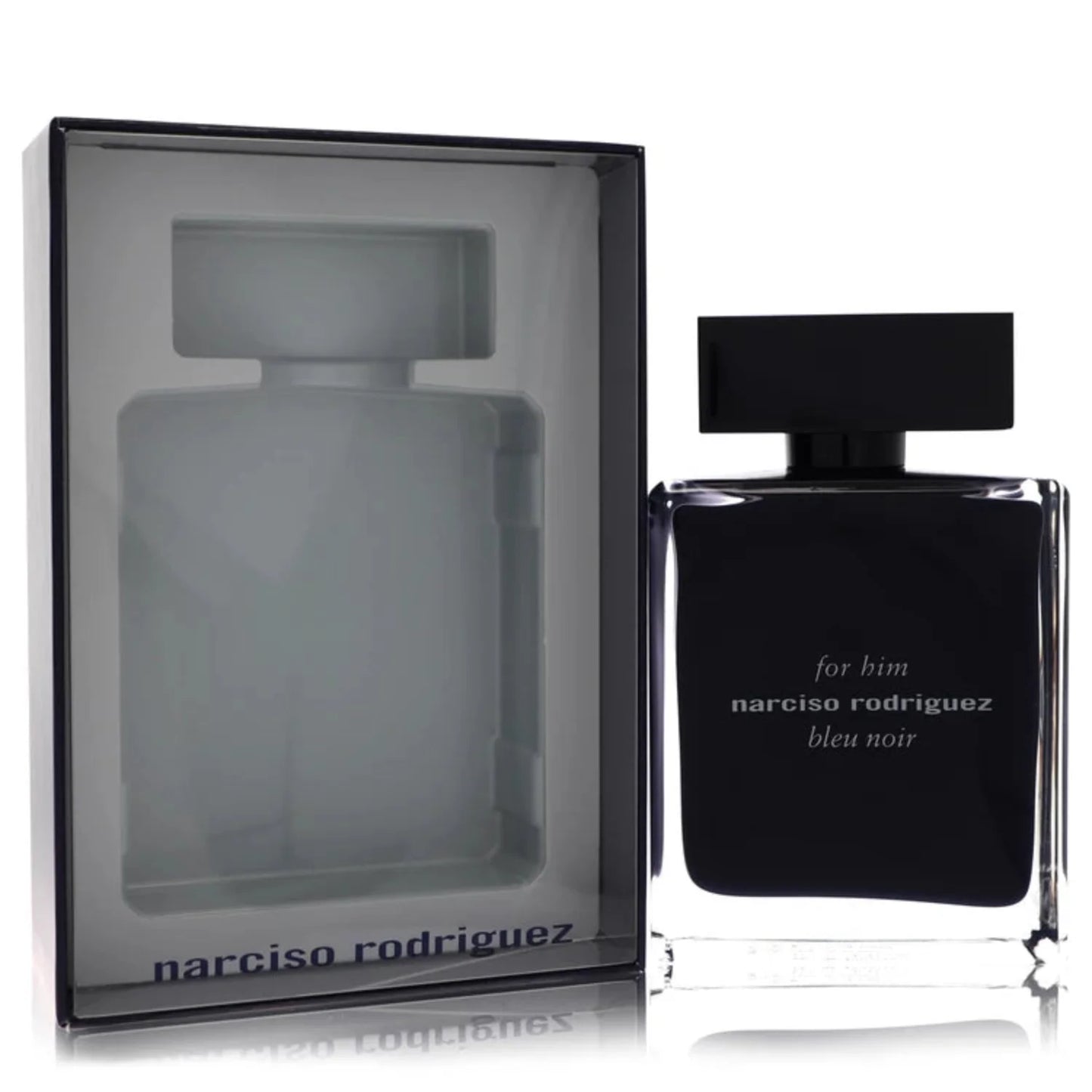 Narciso Rodriguez Bleu Noir Eau De Toilette Spray By Narciso Rodriguez for men 3.3 oz