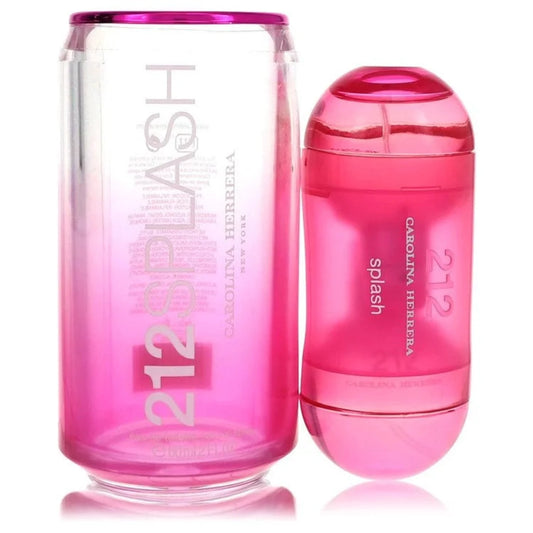 212 Splash Eau De Toilette Spray (Pink) By Carolina Herrera for women