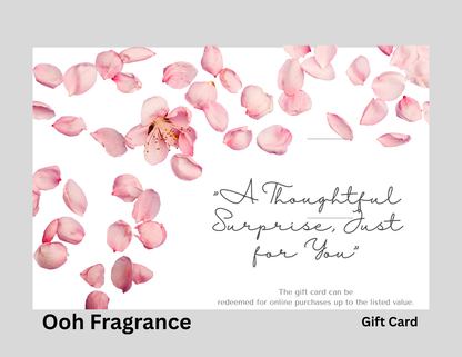 "A Thoughtful Surprise, Just for You" Gift Card