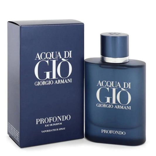 Acqua Di Gio Profondo Eau De Parfum Spray By Giorgio Armani for men