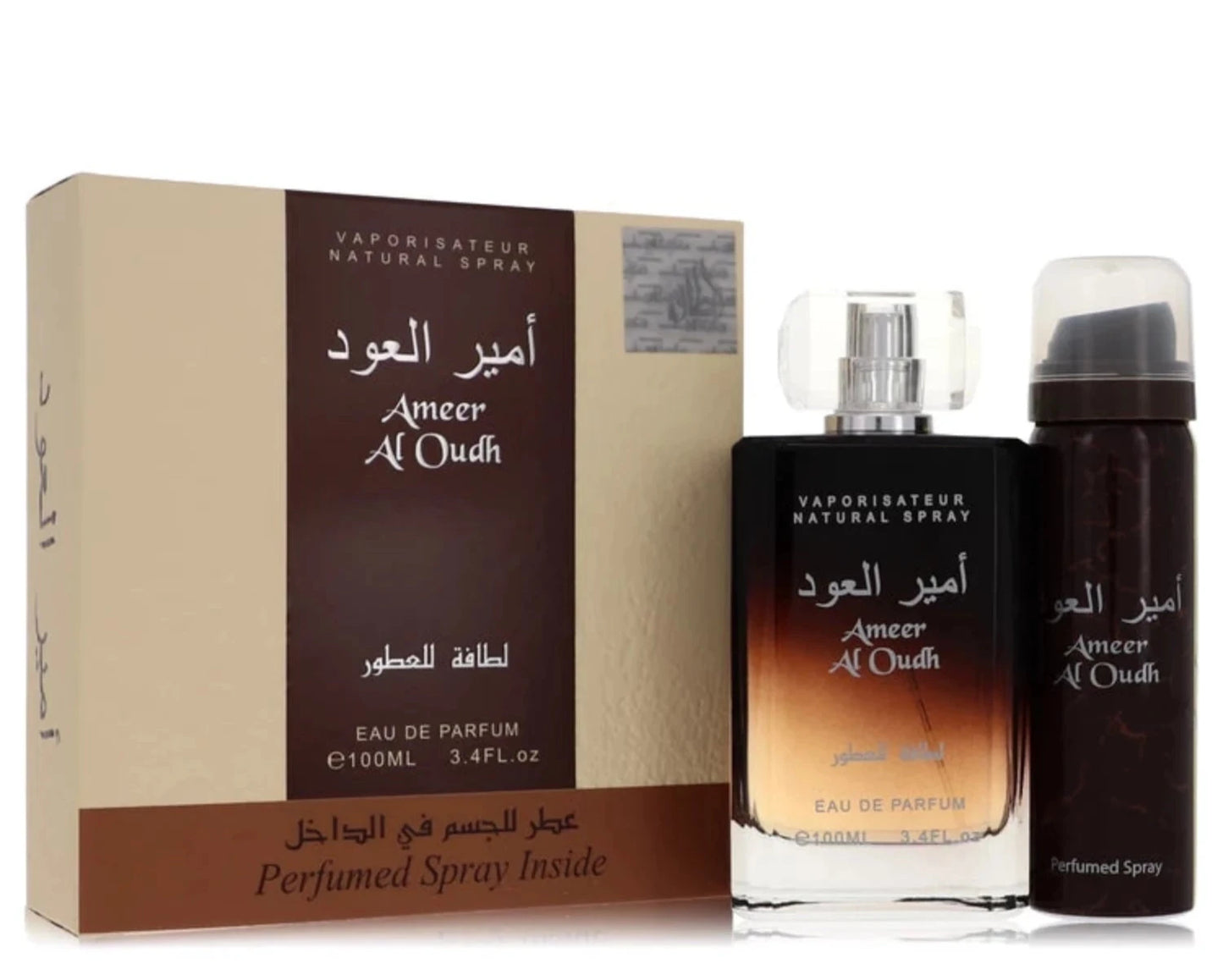 Ameer Al Oudh Gift Set By Lattafa for men