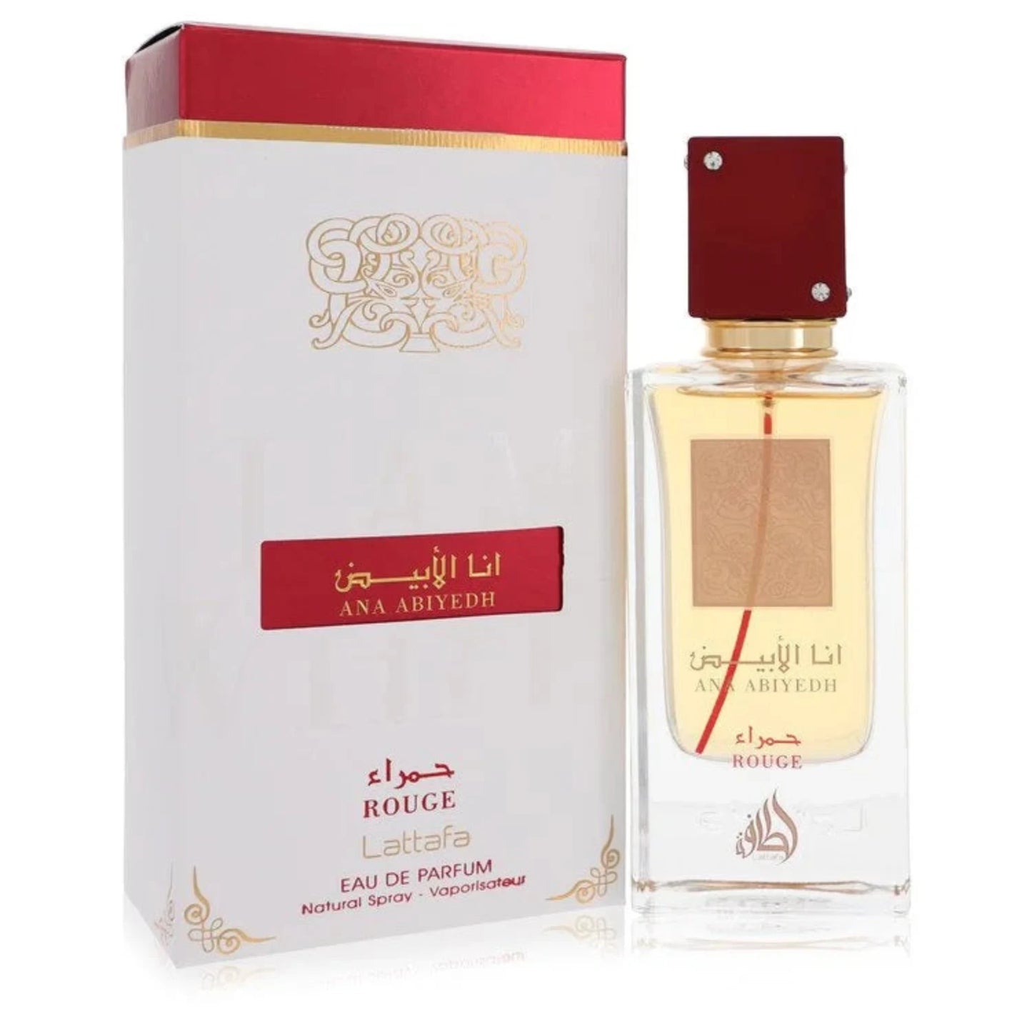 Ana Abiyedh I Am White Rouge Eau De Parfum Spray By Lattafa, unisex