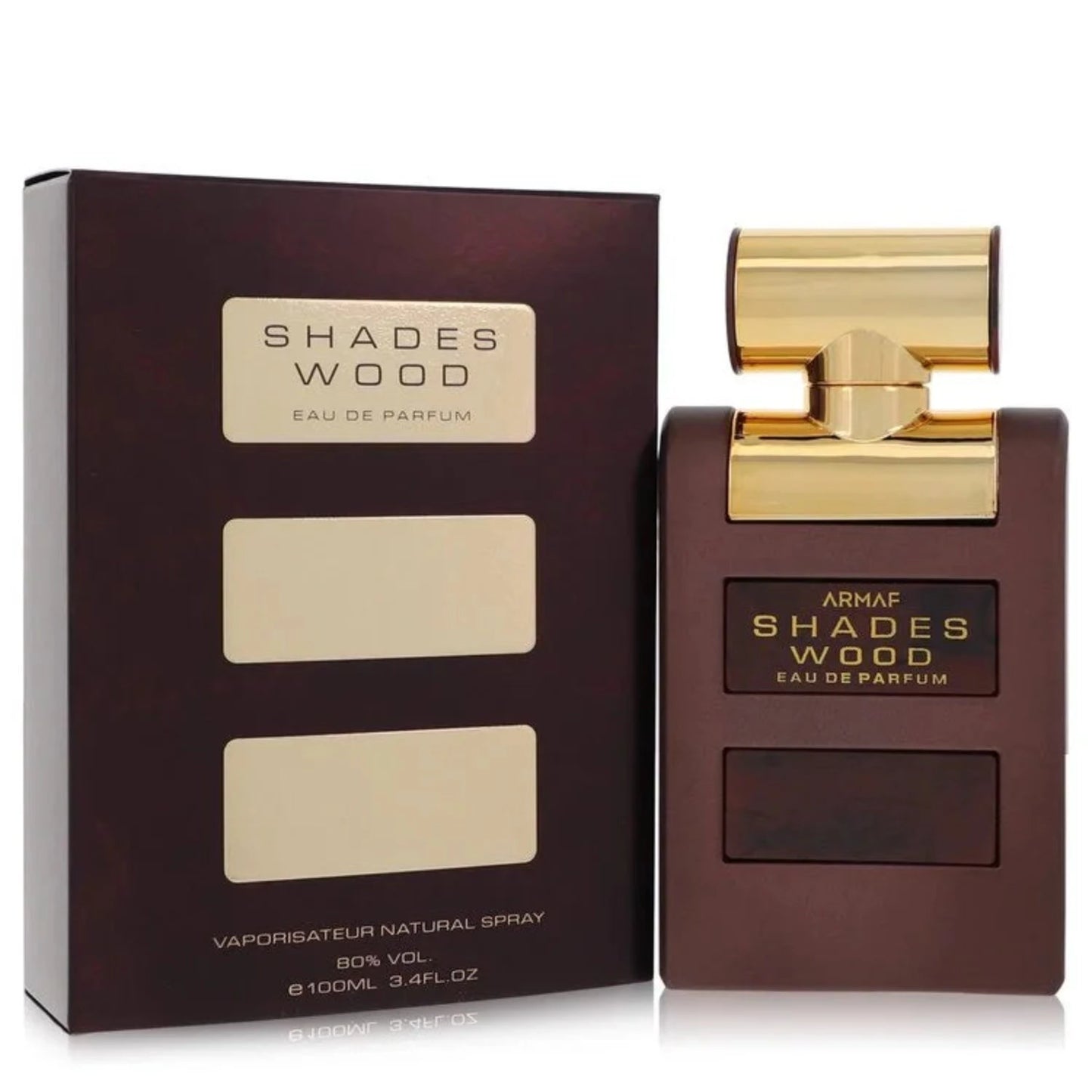 Armaf Shades Wood Eau De Parfum Spray By Armaf for men