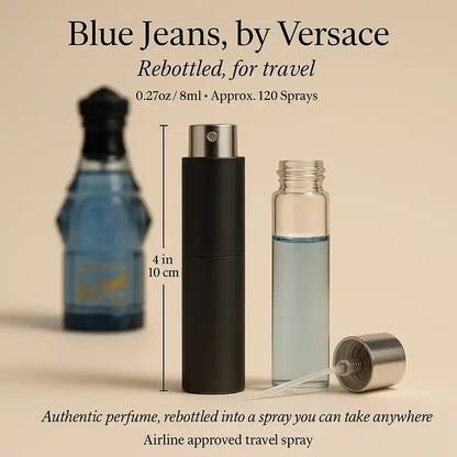 Blue Jeans Eau De Toilette Spray (New Packaging) By Versace For Men