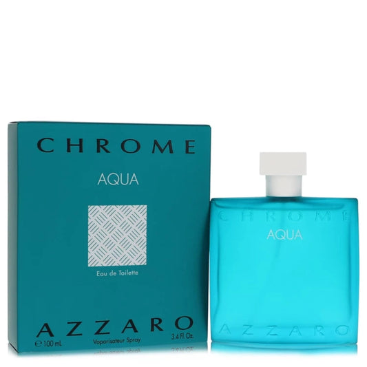 Chrome Aqua Eau De Toilette Spray By Azzaro for men