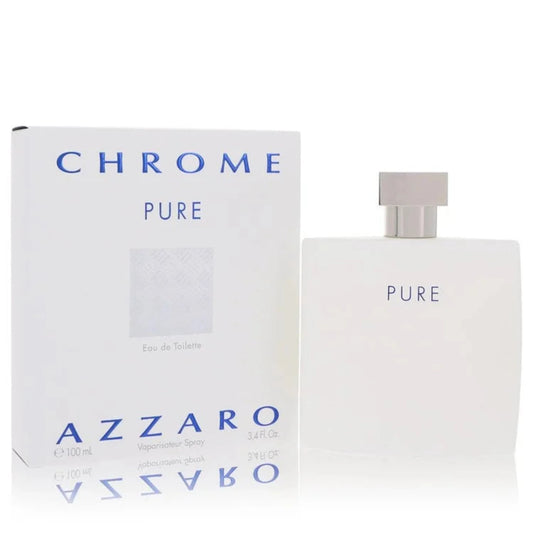 Chrome Pure Eau De Toilette Spray By Azzaro for men