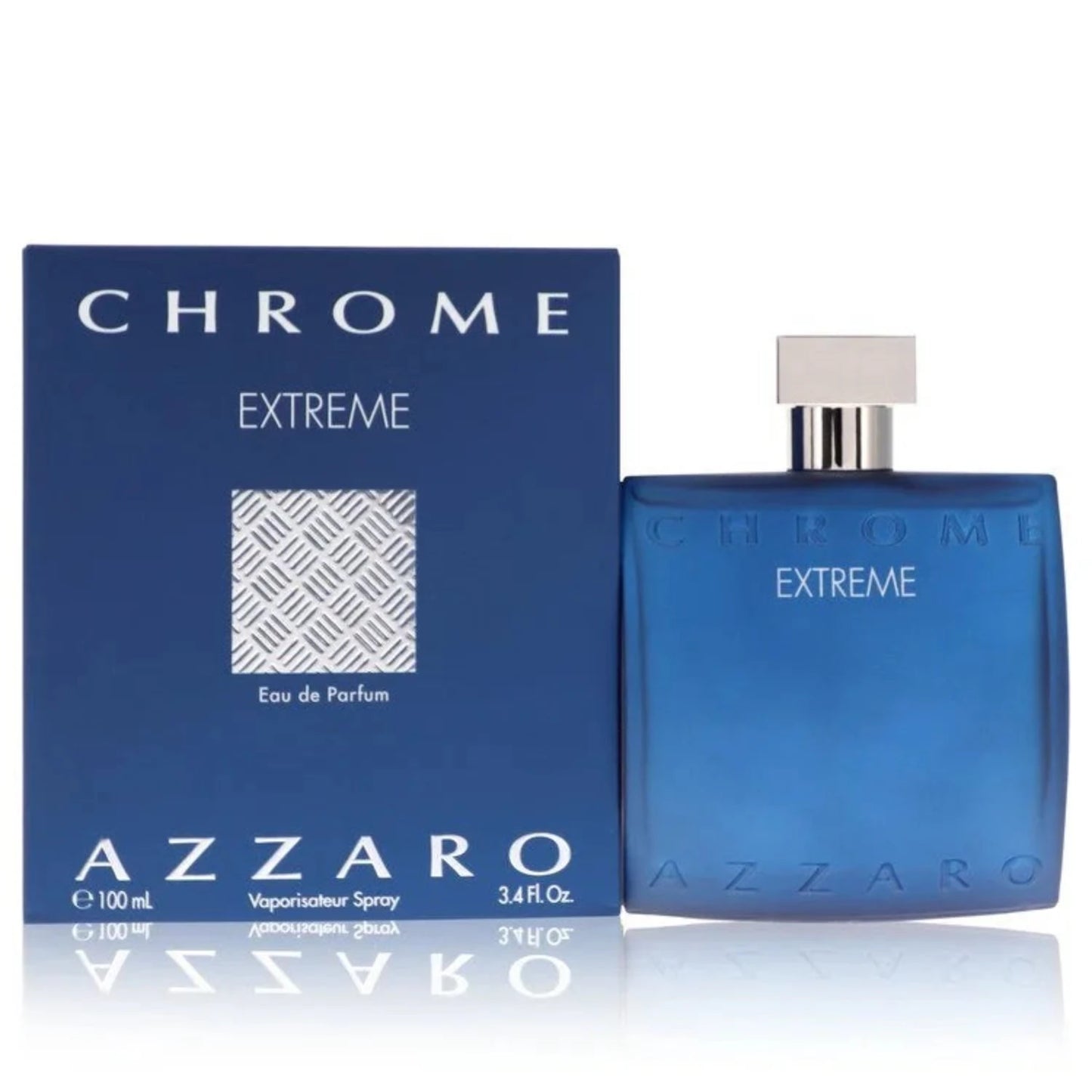 Chrome Extreme Eau De Parfum Spray By Azzaro for men