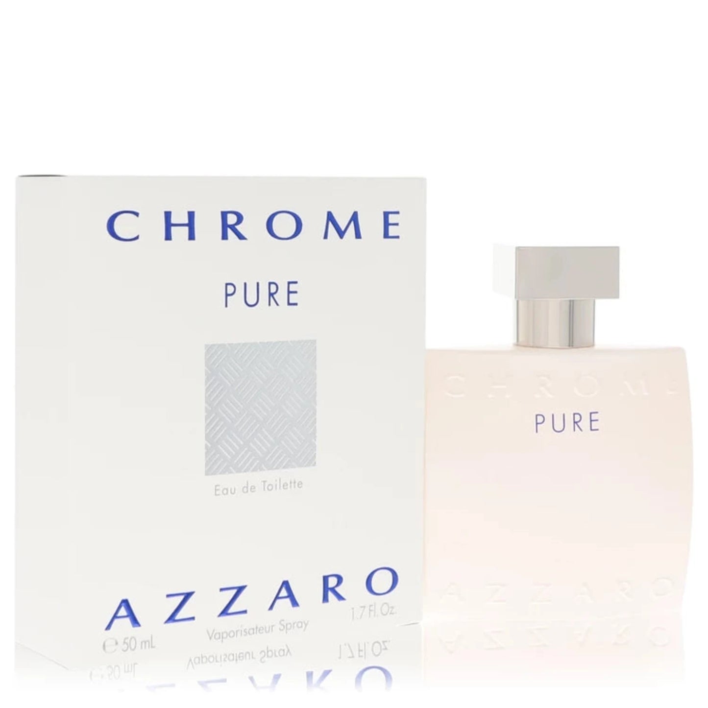 Chrome Pure Eau De Toilette Spray By Azzaro for men