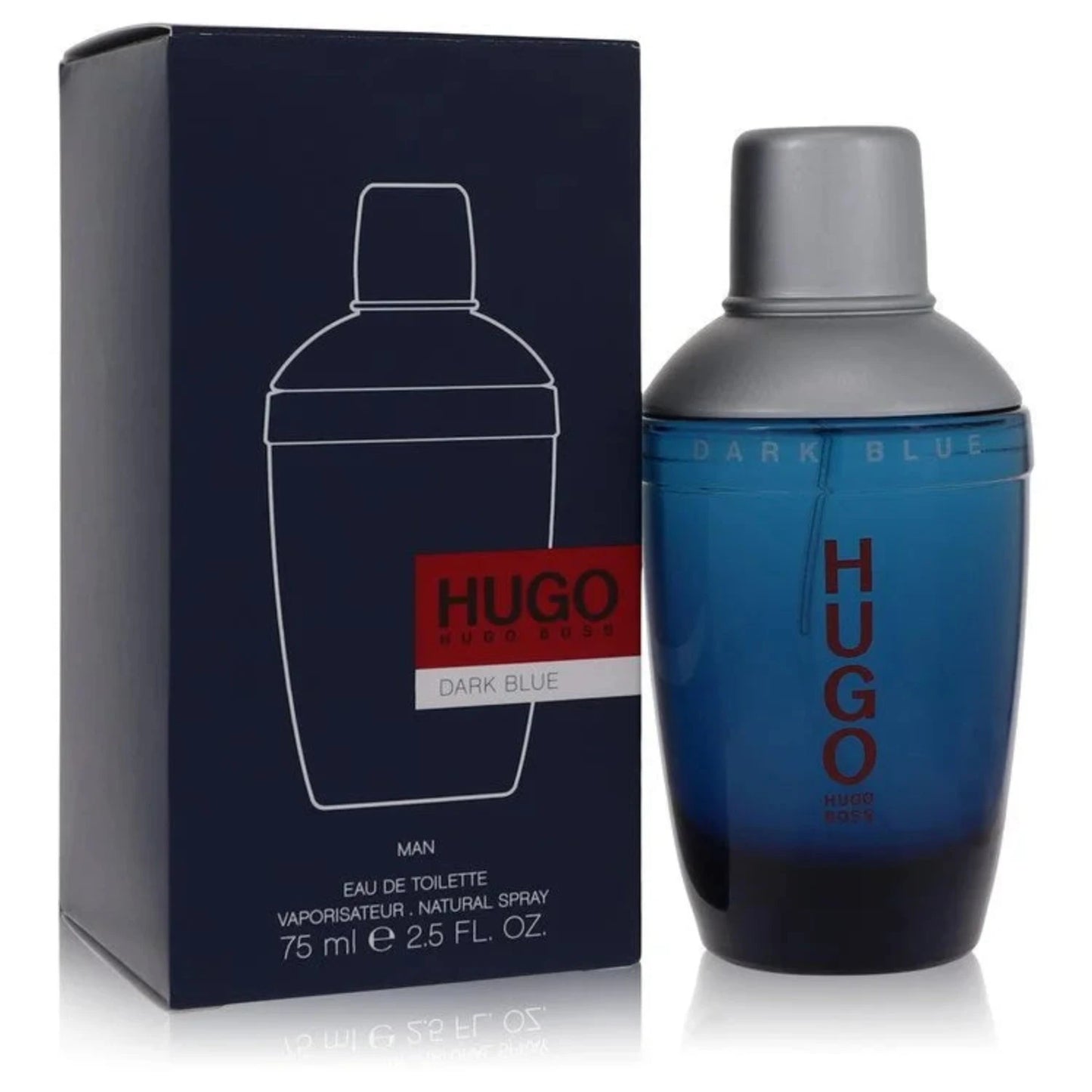 Dark Blue Eau De Toilette Spray By Hugo Boss for men