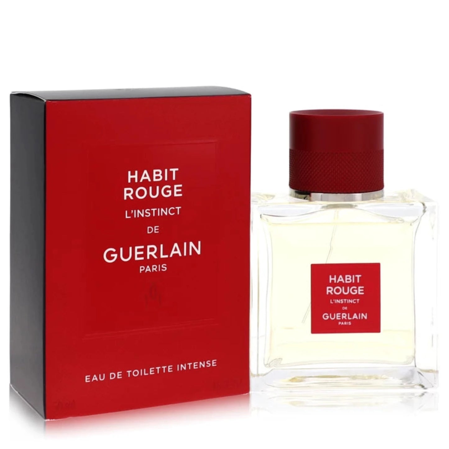 Habit Rouge L'instinct Eau De Toilette Intense Spray By Guerlain for men