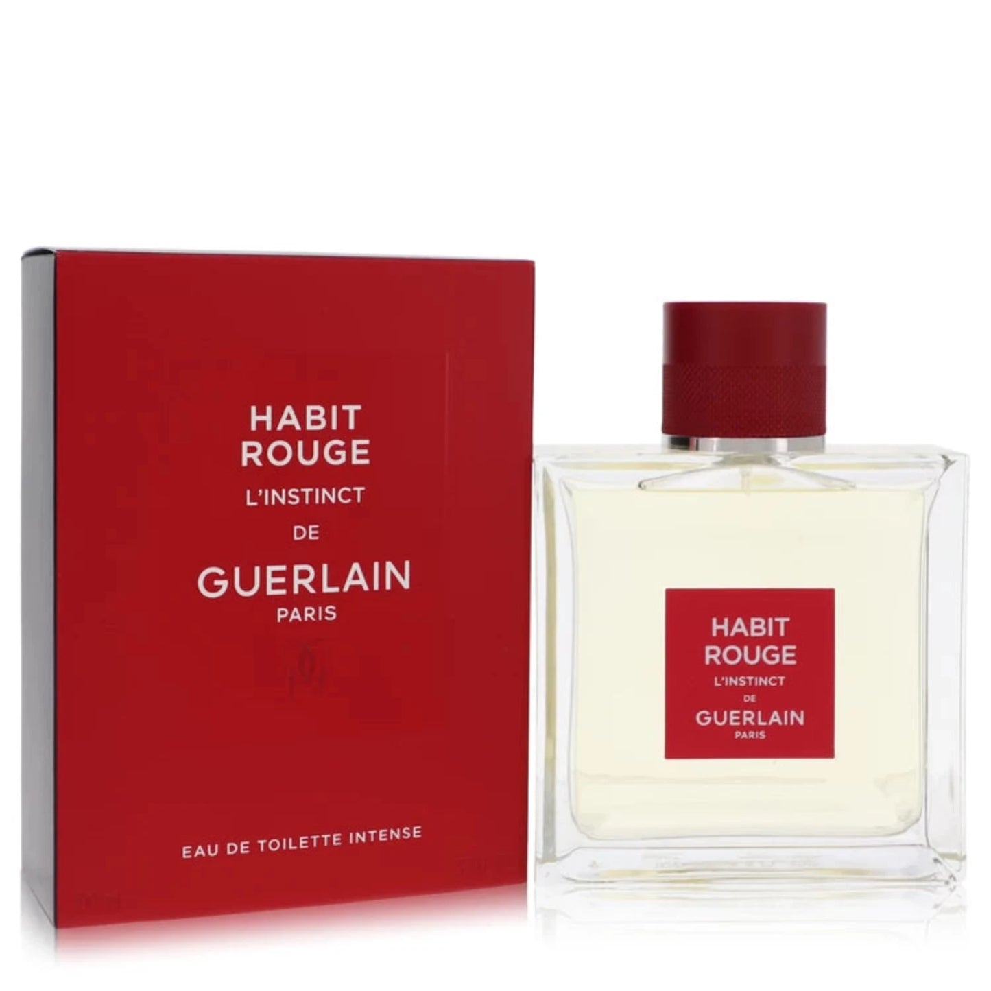 Habit Rouge L'instinct Eau De Toilette Intense Spray By Guerlain for men