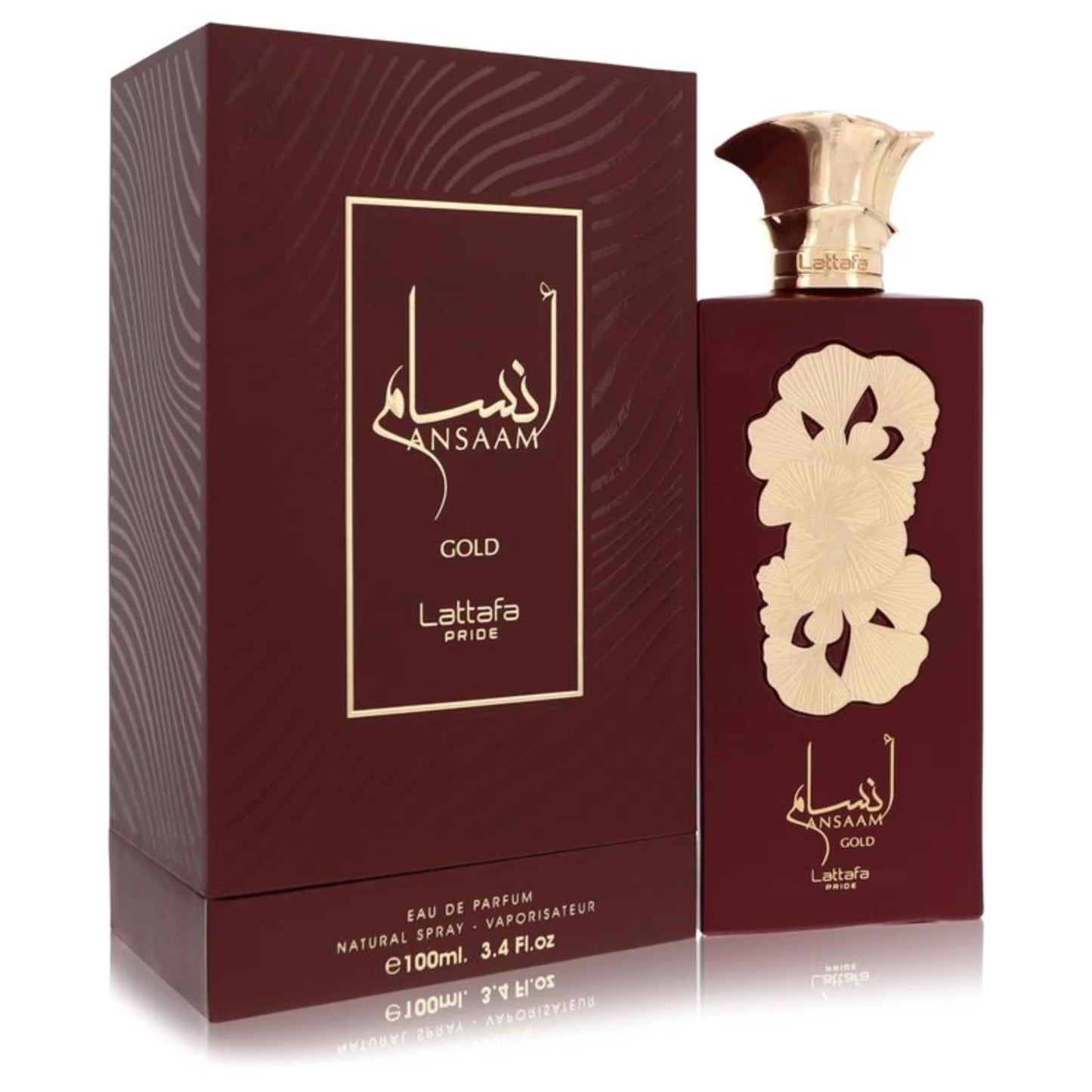 Lattafa Pride Ansaam Gold Eau De Parfum Spray By Lattafa, unisex