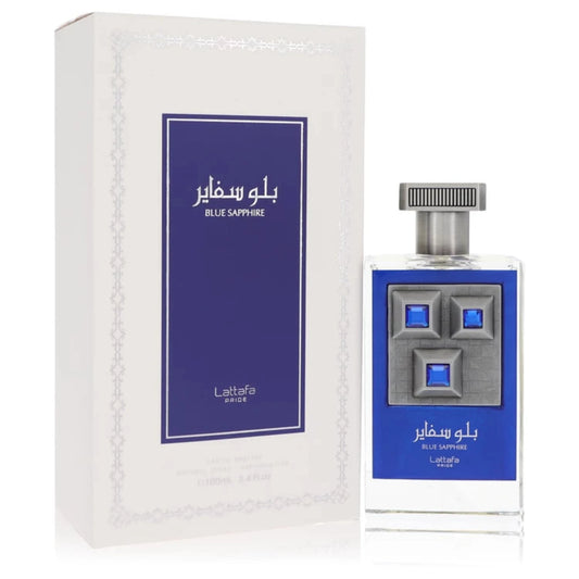 Lattafa Pride Blue Sapphire Eau De Parfum Spray By Lattafa, unisex