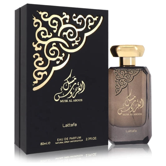 Lattafa Musk Al Aroos Eau De Parfum Spray By Lattafa for women