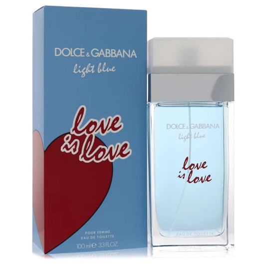 Light Blue Love Is Love Eau De Toilette Spray By Dolce & Gabbana for women