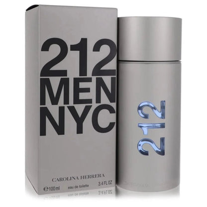 212 Eau De Toilette Spray (New Packaging) By Carolina Herrera for men