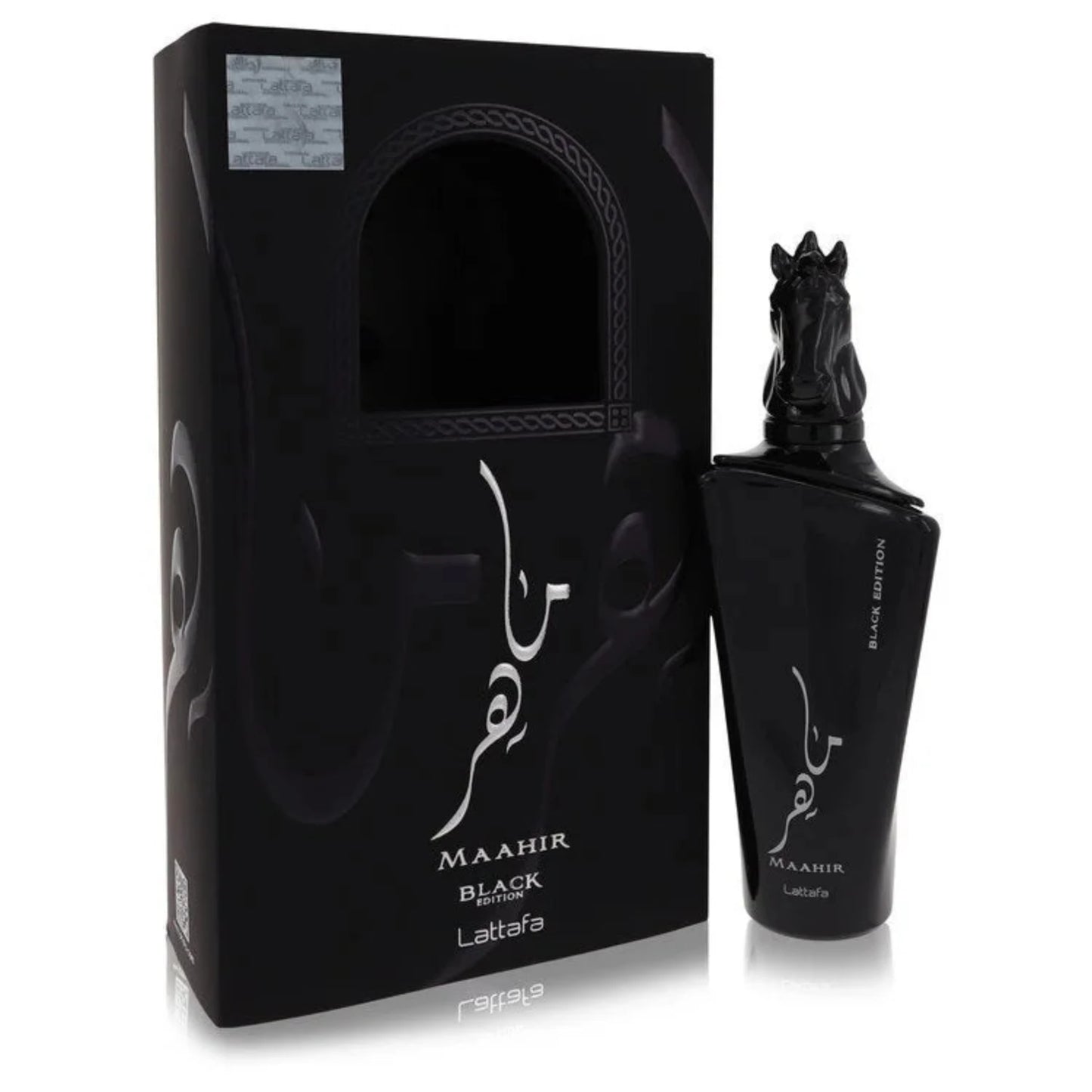 Maahir Black Edition Eau De Parfum Spray By Lattafa, unisex