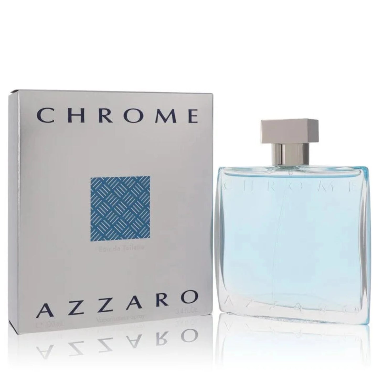 Chrome Eau De Toilette Spray By Azzaro for men