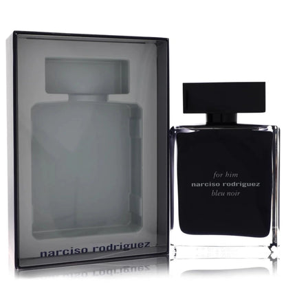 Narciso Rodriguez Bleu Noir Eau De Toilette Spray By Narciso Rodriguez for men  3.3 oz