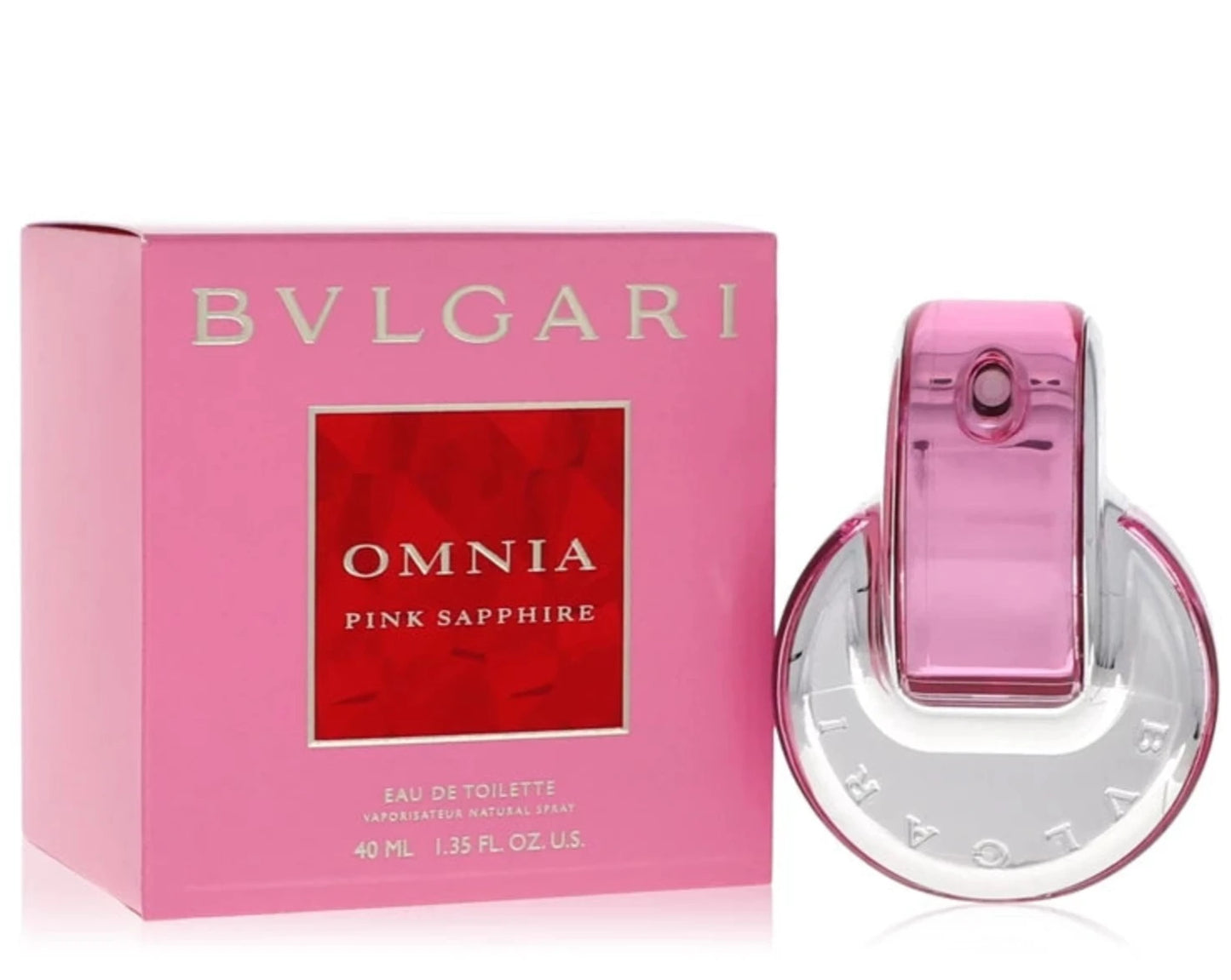 Omnia Pink Sapphire Eau De Toilette Spray By Bvlgari for women