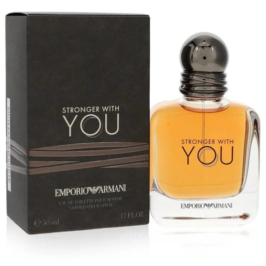 Stronger With You Eau De Toilette Spray By Giorgio Armani for men