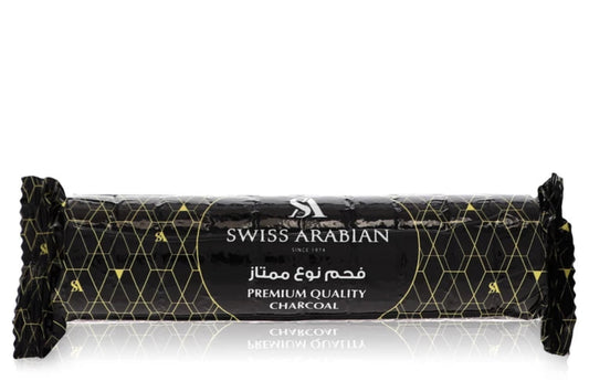 Swiss Arabian Premium Quality Charcoal 10 pieces of Premium Charcoal Briquettes By Swiss Arabian, Home Fragrance