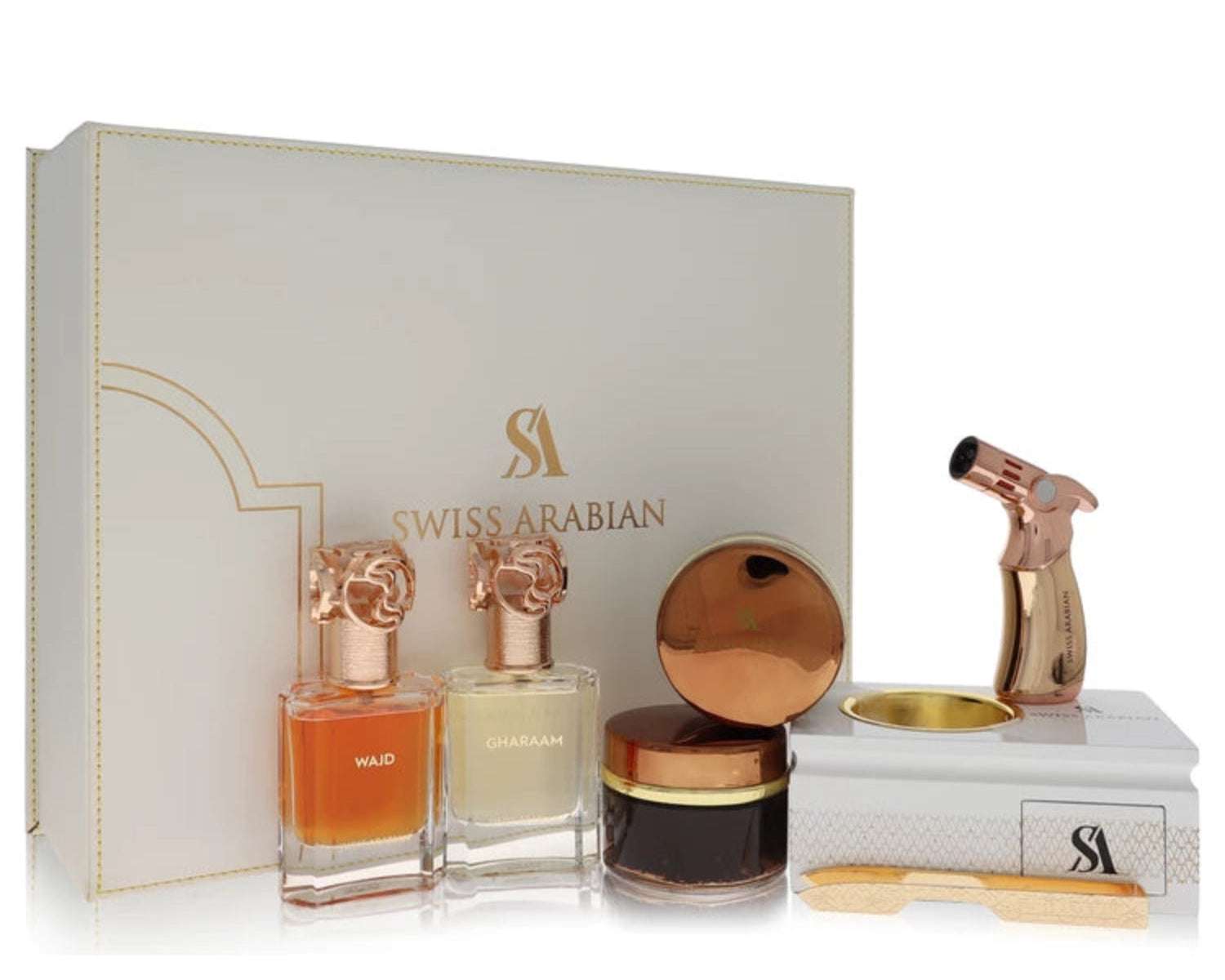 Swiss Arabian Bakhoor Dukhoon Al Haram Gift Set By Swiss Arabia, unisex