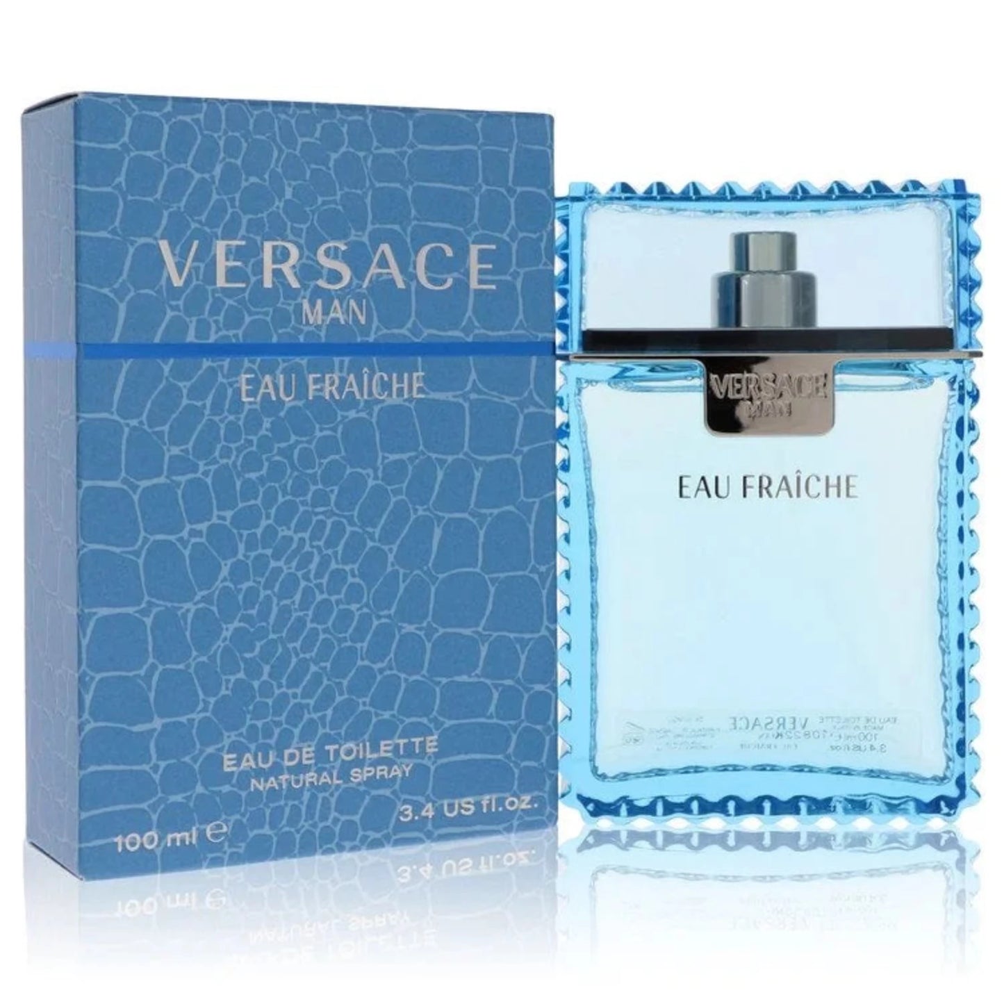 Versace Man Eau Fraiche Eau De Toilette Spray (Blue) By Versace for men