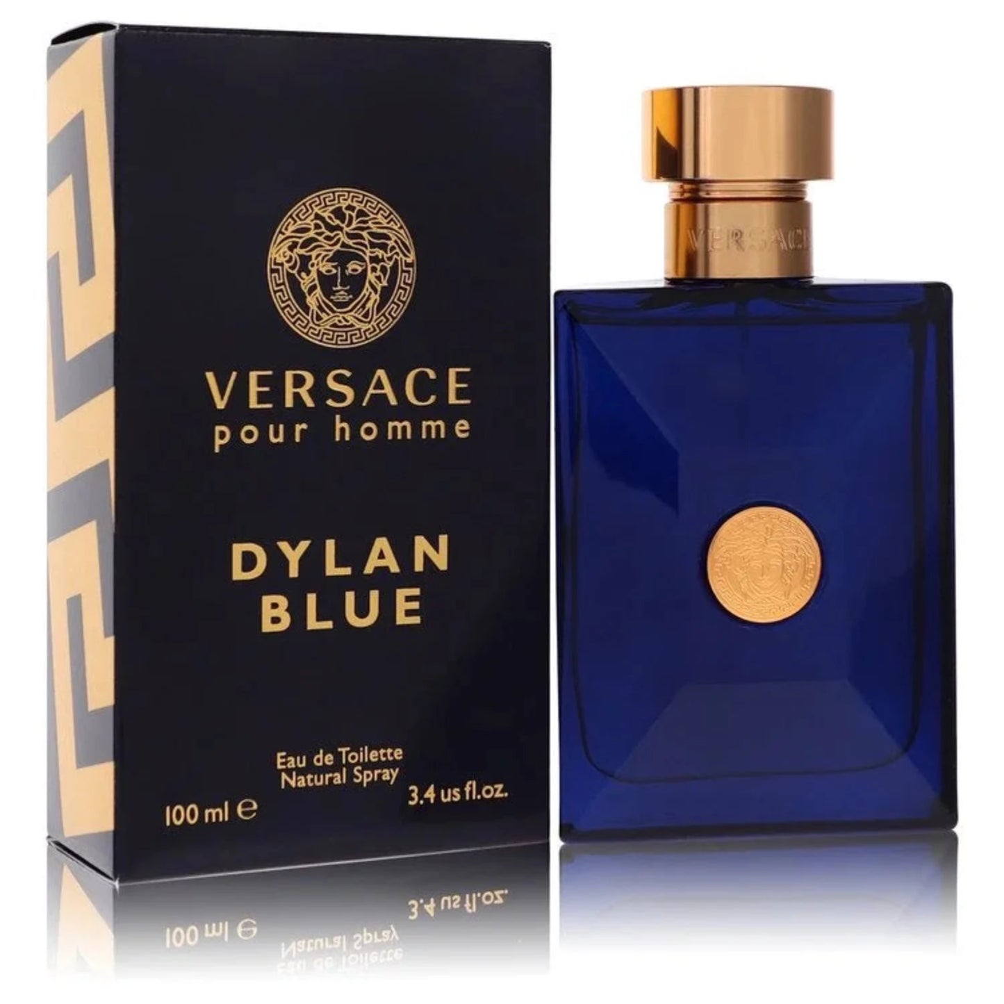 Versace Pour Homme Dylan Blue Eau De Toilette Spray By Versace for men