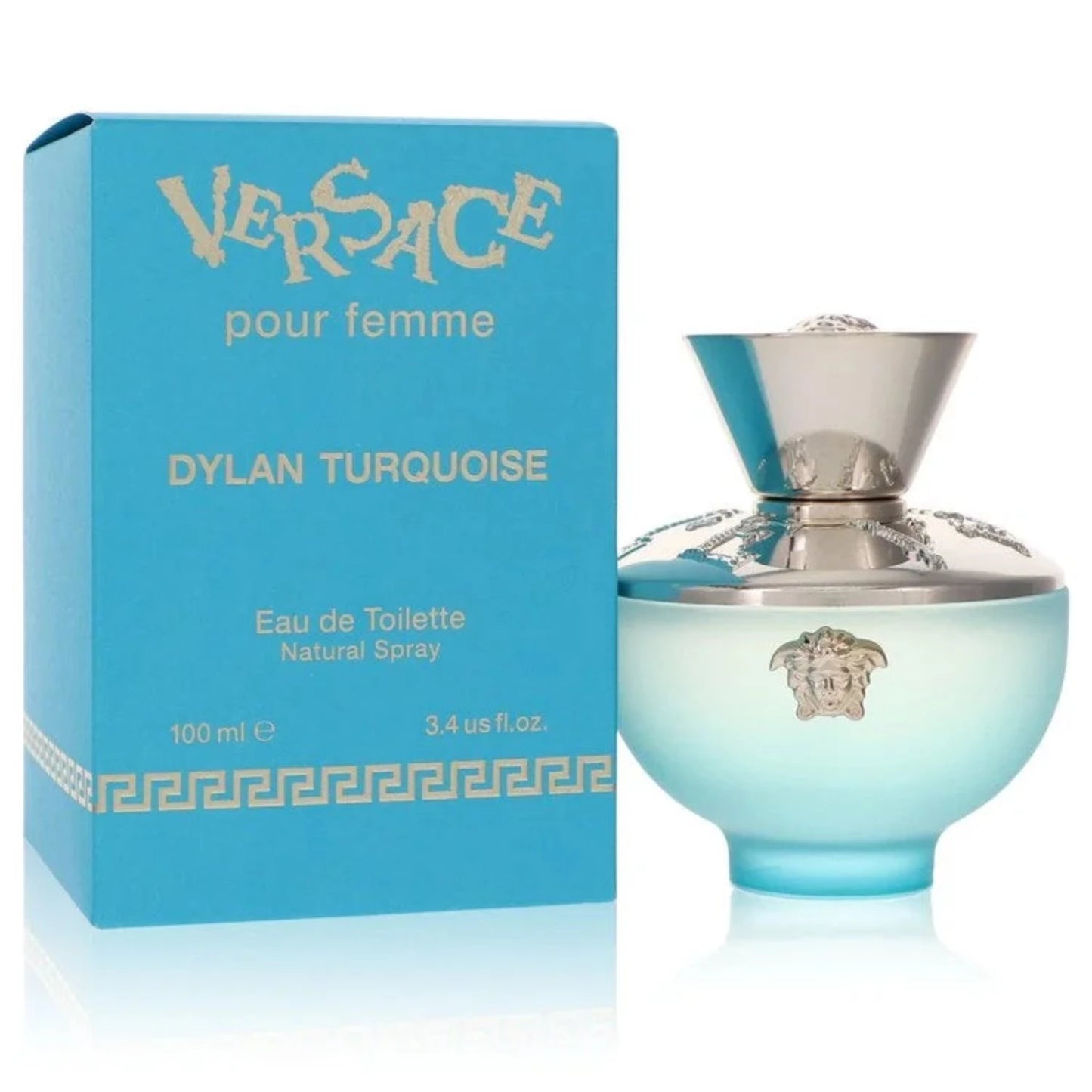 Versace Pour Femme Dylan Turquoise Eau De Toilette Spray By Versace for women