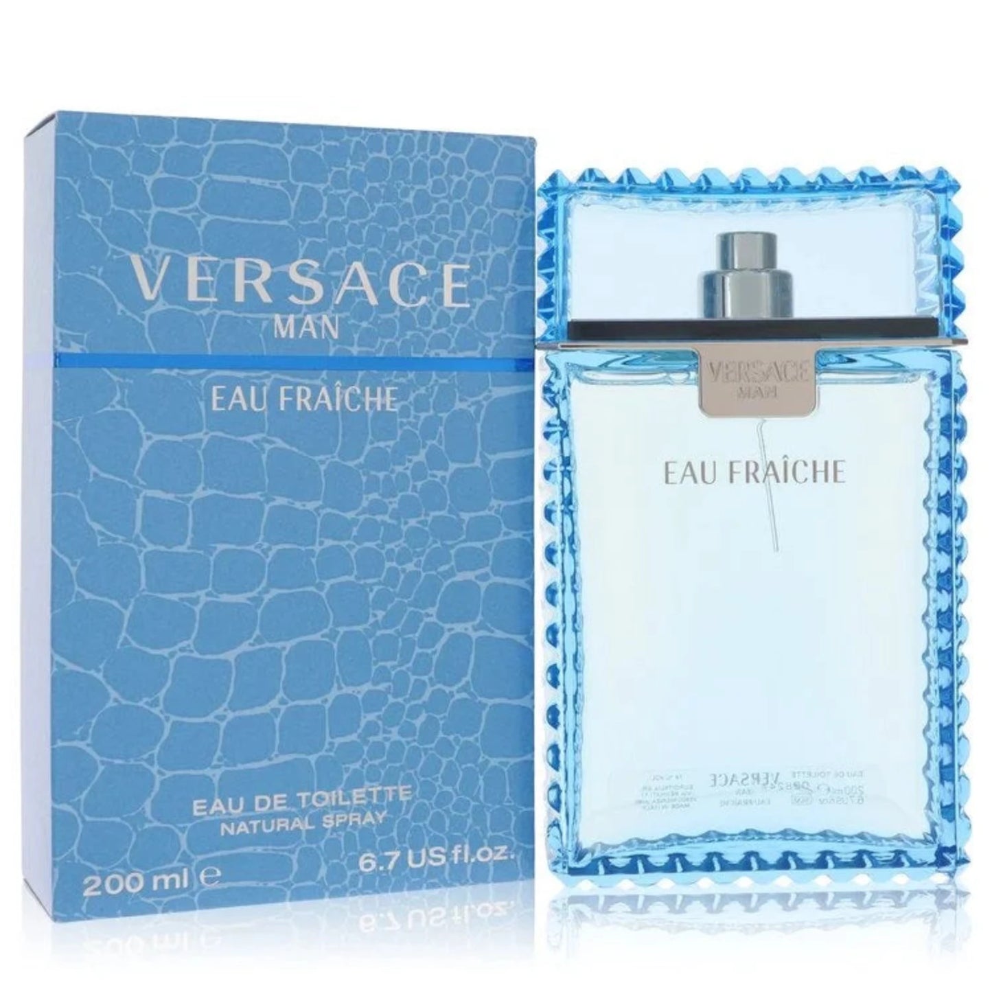 Versace Man Eau Fraiche Eau De Toilette Spray (Blue) By Versace for men