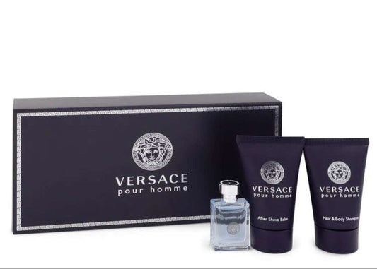 Versace Pour Homme by Versace for men, Gift Set