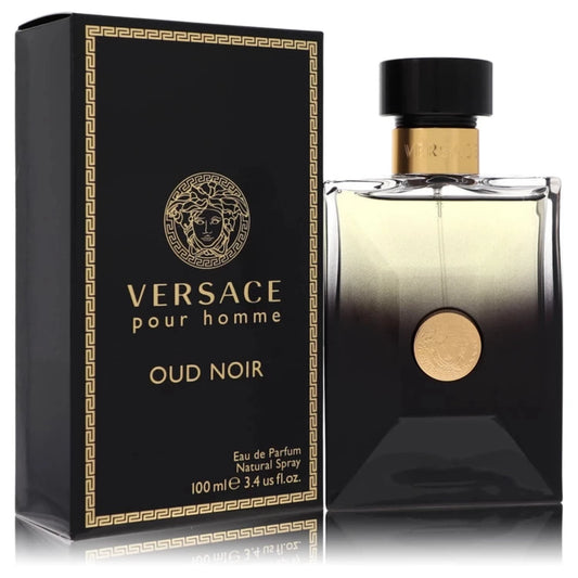 Versace Pour Homme Oud Noir Eau De Parfum Spray By Versace for men