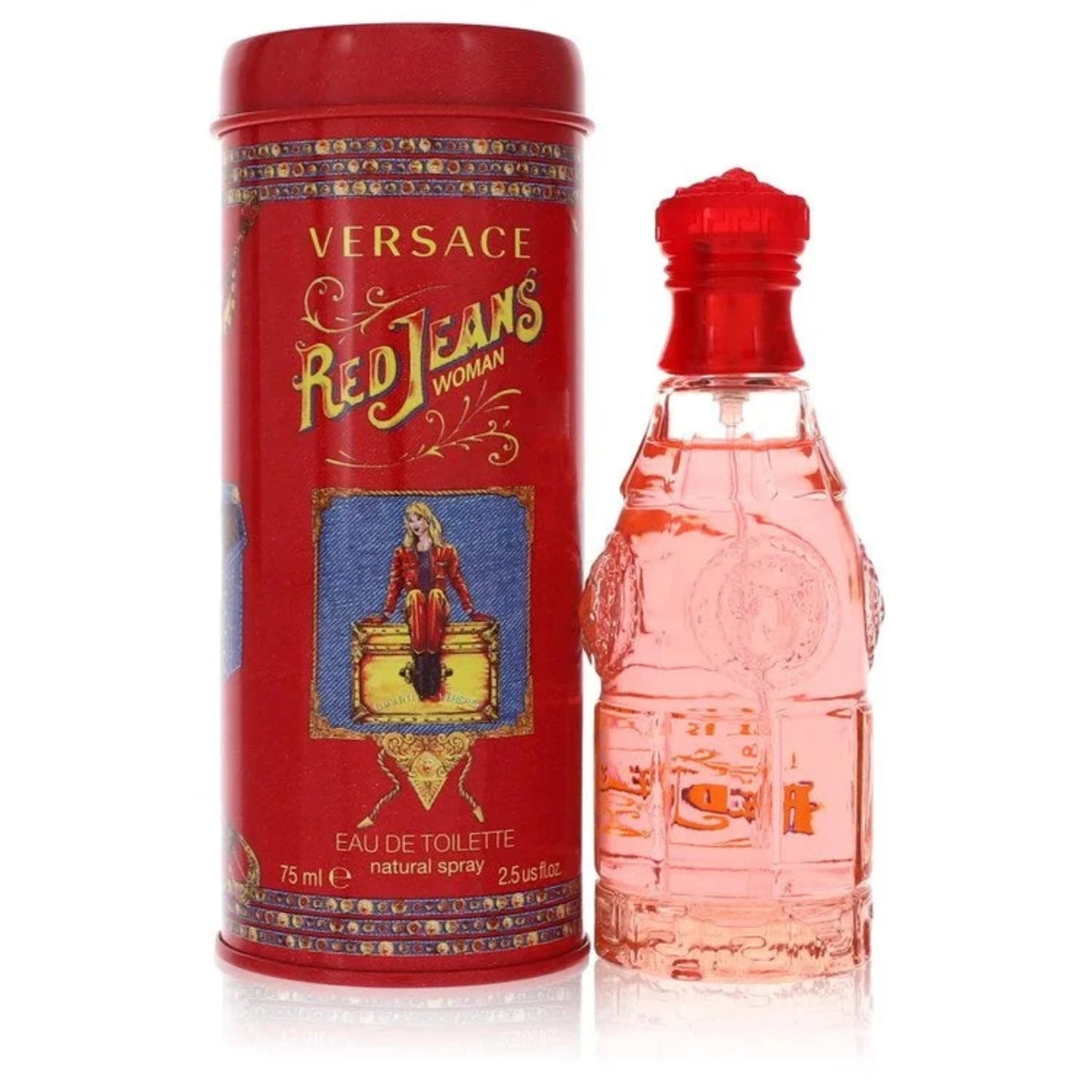 Red Jeans Eau De Toilette Spray By Versace for women