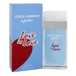 Light Blue Love Is Love Eau De Toilette Spray By Dolce & Gabbana for women