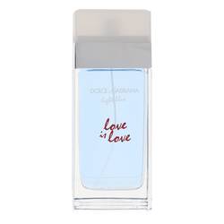 Light Blue Love Is Love Eau De Toilette Spray (Tester) By Dolce & Gabbana for women