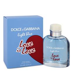 Light Blue Love Is Love Eau De Toilette Spray By Dolce & Gabbana for men